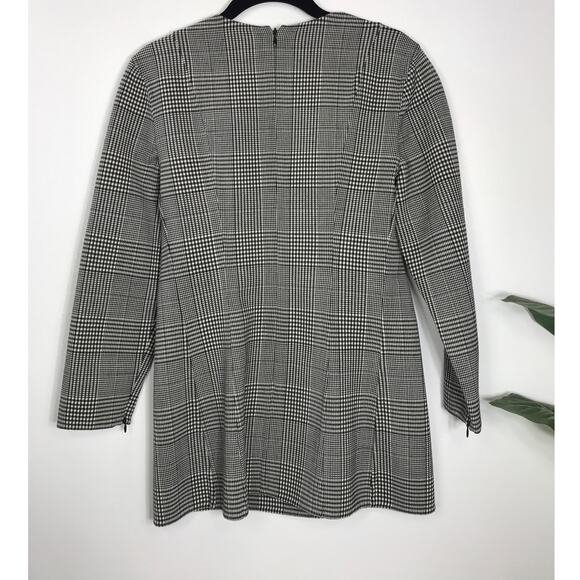 Theory Womens Clothing Lauret Portland Glen Check Top Workwear Classic Timeless - Picture 3 of 13